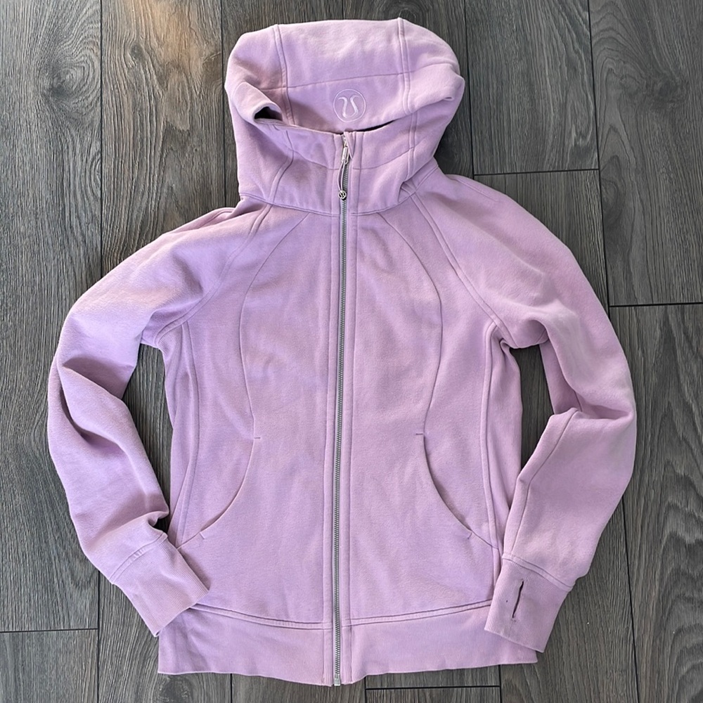 Lululemon Scuba Zip-Up Hoodie - Lavender